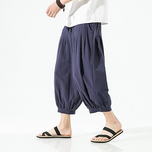 Per uomo Pantaloni di lino Pantaloni Pantaloni estivi Pantaloni da spiaggia Pantaloni da jogger A cordoncino Vita elastica Liscio Traspirante Morbido Alla caviglia Informale Giornaliero Per eventi
Per uomo Pantaloni di lino Pantaloni Pantaloni estivi Pantaloni da spiaggia Pantaloni da jogger A cordoncino Vita elastica Liscio Traspirante Morbido Alla caviglia Informale Giornaliero Per eventi