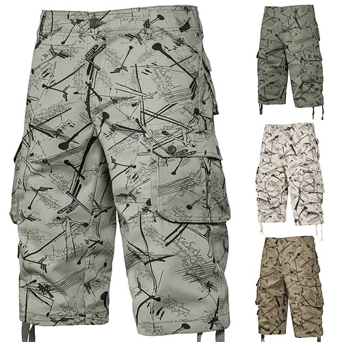 Herre Cargoshorts kinesisk Arbeidsbukser Sommershorts Fallskjermbukser Lomme Multi lomme Høydestigning Ensfarget Anvendelig Utendørs Knelengde utendørs Avslappet Klassisk Chino Militærgrønn Kakifarget
Herre Cargoshorts kinesisk Arbeidsbukser Sommershorts Fallskjermbukser Lomme Multi lomme Høydestigning Ensfarget Anvendelig Utendørs Knelengde utendørs Avslappet Klassisk Chino Militærgrønn Kakifarget