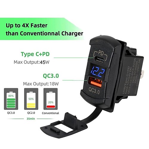 chargeur de voiture usb c pd qc3.0 double prise de chargeur de voiture usb 12v 24v chargeur de téléphone adaptateur secteur pour moto bateau marine camion atv
chargeur de voiture usb c pd qc3.0 double prise de chargeur de voiture usb 12v 24v chargeur de téléphone adaptateur secteur pour moto bateau marine camion atv