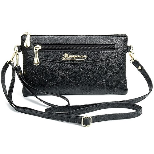 Per donna Borsa a tracolla A portafoglio Postino Portamonete Sacchetto del telefono mobile pelle sintetica Esterno Giornaliero Cerniera Regolabile Leggero Tinta unica Nero Rosso scuro Blu Reale
Per donna Borsa a tracolla A portafoglio Postino Portamonete Sacchetto del telefono mobile pelle sintetica Esterno Giornaliero Cerniera Regolabile Leggero Tinta unica Nero Rosso scuro Blu Reale
