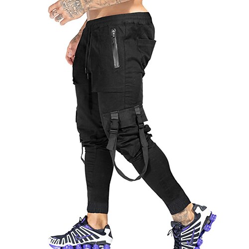 Herre Militærbukser Jogger Bukser Uformelle bukser Snorer Elastisk midje Multi lomme عادي Komfort Anvendelig Avslappet Daglig Ferie Sport Stilfull Svart Brun
Herre Militærbukser Jogger Bukser Uformelle bukser Snorer Elastisk midje Multi lomme عادي Komfort Anvendelig Avslappet Daglig Ferie Sport Stilfull Svart Brun