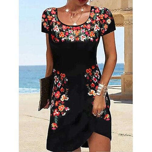 Dame Afslappet påklædning Etnisk kjole Sommerkjole Blomstret Tribal Trykt mønster Rund hals Mini kjole Aktiv Mode Daglig Ferie Kortærmet Regulær Sort Sommer Forår S M L XL XXL
Dame Afslappet påklædning Etnisk kjole Sommerkjole Blomstret Tribal Trykt mønster Rund hals Mini kjole Aktiv Mode Daglig Ferie Kortærmet Regulær Sort Sommer Forår S M L XL XXL