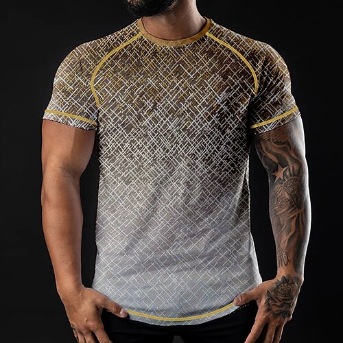 Per uomo maglietta Magliette Pop art Gradiente Girocollo Abbigliamento Stampa 3D Esterno Informale Manica corta Collage Stampa Di tendenza Originale Comoda
Per uomo maglietta Magliette Pop art Gradiente Girocollo Abbigliamento Stampa 3D Esterno Informale Manica corta Collage Stampa Di tendenza Originale Comoda
