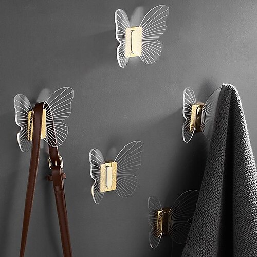 butterfly gjennomsiktige veggkroker dekorative veggkroker håndlagde kleshengere stativer kroker stilig veggveske krok badehåndkle gave maskinvare
butterfly gjennomsiktige veggkroker dekorative veggkroker håndlagde kleshengere stativer kroker stilig veggveske krok badehåndkle gave maskinvare