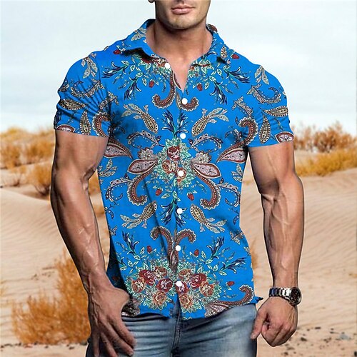 Herren Hemd Hawaiihemd Sommerhemd Blumen Grafik-Drucke Umlegekragen Gelb Blau Purpur Strasse Casual Kurze Ärmel Button-Down Bedruckt Bekleidung Tropisch Boho Designer Weich
Herren Hemd Hawaiihemd Sommerhemd Blumen Grafik-Drucke Umlegekragen Gelb Blau Purpur Strasse Casual Kurze Ärmel Button-Down Bedruckt Bekleidung Tropisch Boho Designer Weich