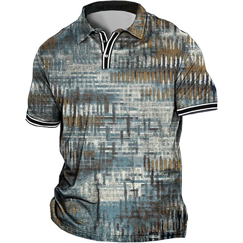 Herre Store størrelser POLO T-skjorte Stor og høy Grafiske trykk Aftæpning Kortermet Vår sommer Sport Mote Gatemote Designer utendørs Gate Topper
Herre Store størrelser POLO T-skjorte Stor og høy Grafiske trykk Aftæpning Kortermet Vår sommer Sport Mote Gatemote Designer utendørs Gate Topper