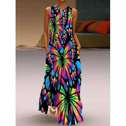 Per donna Abito lungo Abito lungo Abito casual Vestito tubino Vestito svasato Floreale Farfalla Di tendenza Informale Giornaliero Per eventi Per uscire Tasche Stampa Senza maniche A V Vestito Standard
Per donna Abito lungo Abito lungo Abito casual Vestito tubino Vestito svasato Floreale Farfalla Di tendenza Informale Giornaliero Per eventi Per uscire Tasche Stampa Senza maniche A V Vestito Standard