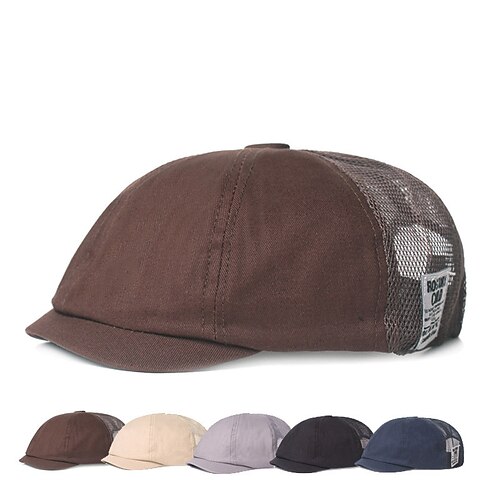 Per uomo Berretto cappello Cappello da strillone Nero Blu marino scuro Cotone Retato Streetwear Moda Informale Esterno Giornaliero Per uscire Alfabetico Crema solare
Per uomo Berretto cappello Cappello da strillone Nero Blu marino scuro Cotone Retato Streetwear Moda Informale Esterno Giornaliero Per uscire Alfabetico Crema solare