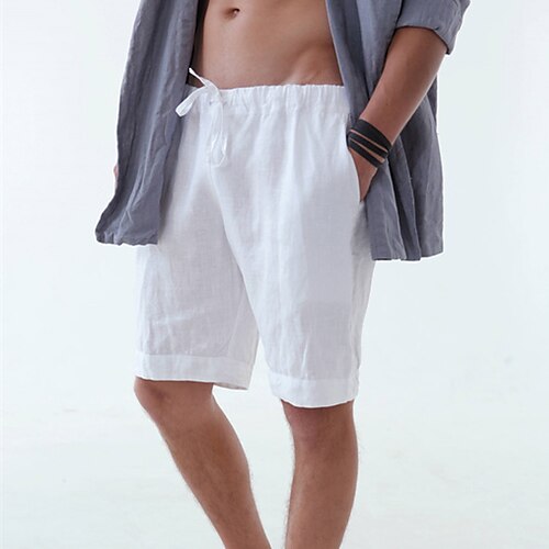 Herren Shorts Kurze Hosen Leinenshorts Kurze Hosen Sommer-Shorts Strandshorts Kurze Hosen Kordelzug Elastische Taille Glatt Atmungsaktiv Weich Kurz Casual Täglich Festtage Leinen / Baumwoll Mischung
Herren Shorts Kurze Hosen Leinenshorts Kurze Hosen Sommer-Shorts Strandshorts Kurze Hosen Kordelzug Elastische Taille Glatt Atmungsaktiv Weich Kurz Casual Täglich Festtage Leinen / Baumwoll Mischung