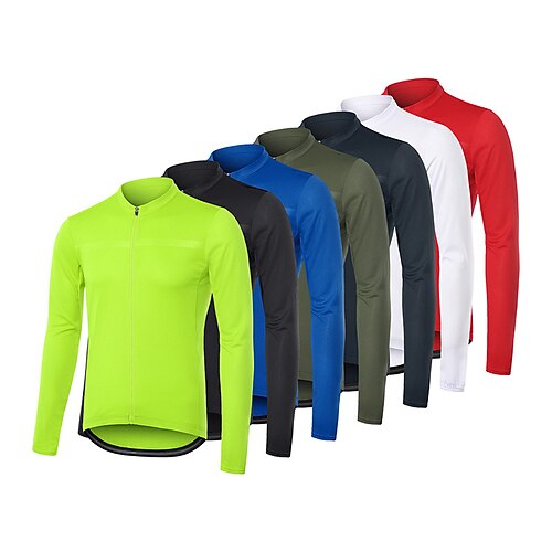 Arsuxeo Herre Cykeltrøje Langærmet Cykel Sweatshirt Træningsdragt Trøje med 3 baglommer Bjerg Cykling Vej Cykling triathlon Cykling Refleksbånd Tilbage til lomme Anti Sved Viva Magenta Sort Hvid
Arsuxeo Herre Cykeltrøje Langærmet Cykel Sweatshirt Træningsdragt Trøje med 3 baglommer Bjerg Cykling Vej Cykling triathlon Cykling Refleksbånd Tilbage til lomme Anti Sved Viva Magenta Sort Hvid
