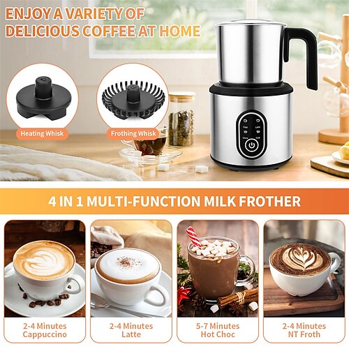 montalatte700ml 4in1 montalatte elettrico in acciaio inox per caffècappuccino spegnimento automatico & spina ue facile da pulire
montalatte700ml 4in1 montalatte elettrico in acciaio inox per caffècappuccino spegnimento automatico & spina ue facile da pulire