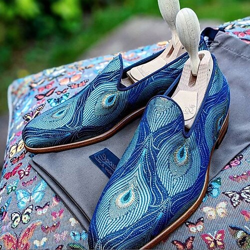 Per uomo Mocassini e Slip-Ons Ricamato Retrò Scarpe comfort Informale Esterno Giornaliero Footing Similpelle Traspirante Blu Inverno Autunno
Per uomo Mocassini e Slip-Ons Ricamato Retrò Scarpe comfort Informale Esterno Giornaliero Footing Similpelle Traspirante Blu Inverno Autunno