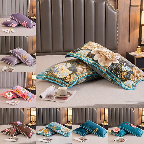Thickened Double-sided Golden Mink Velvet Flannel Single And Double Warm Pillow Cover Adult Coral Velvet Pillow Cover
Thickened Double-sided Golden Mink Velvet Flannel Single And Double Warm Pillow Cover Adult Coral Velvet Pillow Cover