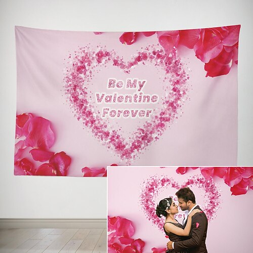 Wedding Large Wall Tapestry Proposal Art Decor Photograph Backdrop Blanket Curtain Hanging Home Bedroom Living Room Decoration
Wedding Large Wall Tapestry Proposal Art Decor Photograph Backdrop Blanket Curtain Hanging Home Bedroom Living Room Decoration