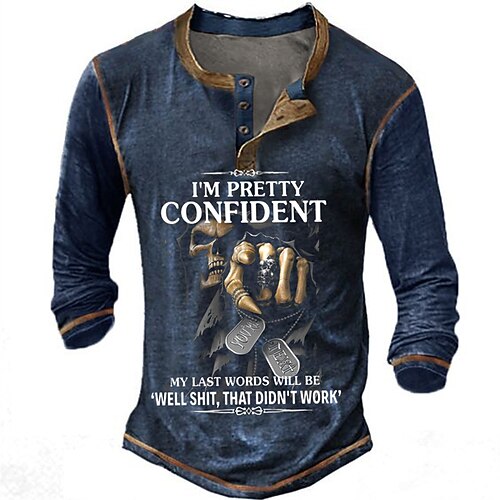 Per uomo Camicia Henley Magliette Pop art Alfabetico Henley Abbigliamento Stampa 3D Esterno Informale Manica lunga Bottone giù Stampa Di tendenza Originale Comodo
Per uomo Camicia Henley Magliette Pop art Alfabetico Henley Abbigliamento Stampa 3D Esterno Informale Manica lunga Bottone giù Stampa Di tendenza Originale Comodo