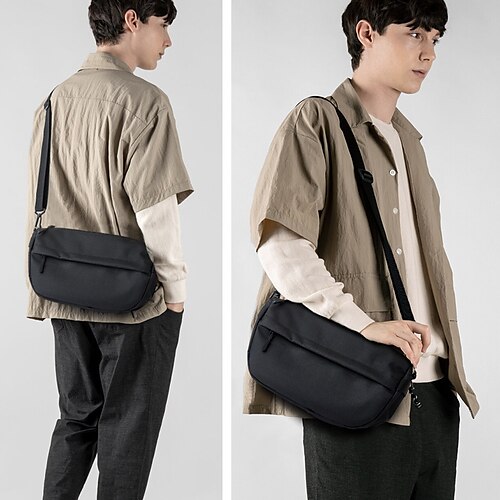Herre Crossbody taske Skuldertaske Mave Taske Hobo Bag Oxfordtøj Daglig Ferie Lynlås Justérbar Vandtæt Letvægt Helfarve Sort Kakifarvet
Herre Crossbody taske Skuldertaske Mave Taske Hobo Bag Oxfordtøj Daglig Ferie Lynlås Justérbar Vandtæt Letvægt Helfarve Sort Kakifarvet