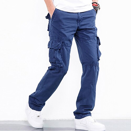 Per uomo Pantaloni cargo Pantaloni Gamba dritta 6 Tasche Liscio Comfort Esterno Giornaliero Per uscire Streetwear Moderno Nero Blu Reale
Per uomo Pantaloni cargo Pantaloni Gamba dritta 6 Tasche Liscio Comfort Esterno Giornaliero Per uscire Streetwear Moderno Nero Blu Reale