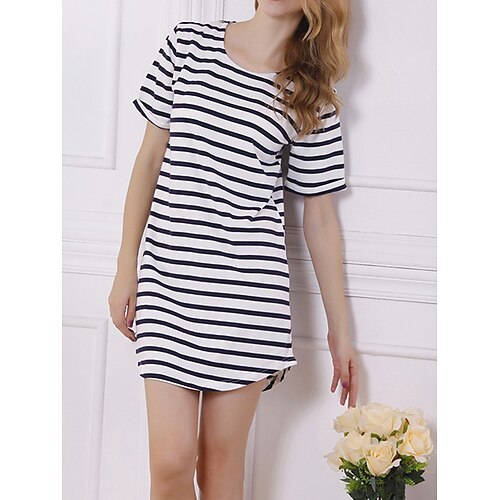 Per donna Pigiami Camicia da notte Vestiti Banda Di tendenza Informale Morbido Interni Giornaliero Da letto Cotone Traspirante Girocollo Manica corta Schiena scoperta Estate Primavera Nero
Per donna Pigiami Camicia da notte Vestiti Banda Di tendenza Informale Morbido Interni Giornaliero Da letto Cotone Traspirante Girocollo Manica corta Schiena scoperta Estate Primavera Nero