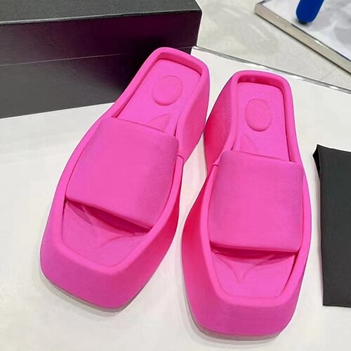 Dame Tøfler Plus størrelse Flade hæle Kigge Tå Læder Hjemmesko Helfarve Mandel Sort Lys pink
Dame Tøfler Plus størrelse Flade hæle Kigge Tå Læder Hjemmesko Helfarve Mandel Sort Lys pink