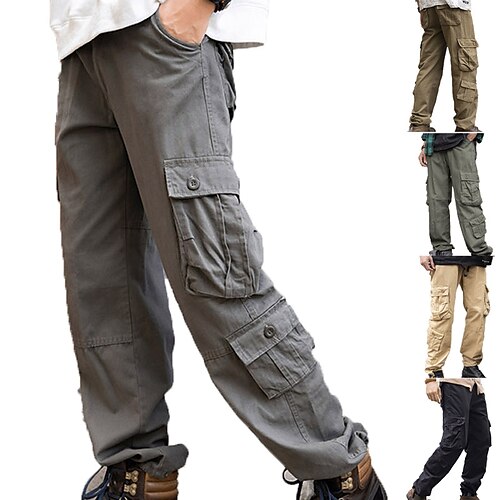 Per uomo Pantaloni cargo Pantaloni cascante Coulisse sulle gambe 8 Tasche Liscio Comfort Esterno Giornaliero Per uscire 100% cotone Di tendenza Streetwear Verde primavera Nero
Per uomo Pantaloni cargo Pantaloni cascante Coulisse sulle gambe 8 Tasche Liscio Comfort Esterno Giornaliero Per uscire 100% cotone Di tendenza Streetwear Verde primavera Nero