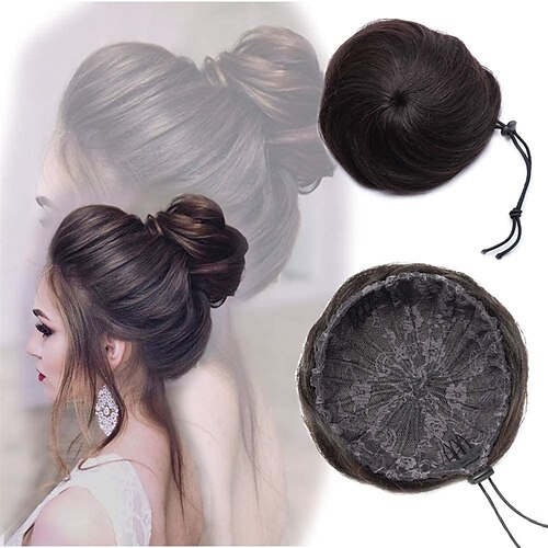 knolde knasende updo snore rodet knolde hår stykke klip i bolle bølgede krøllede chignons korte puf hestehale hårstykker til kvinder bryllupsfest medium brun #4
knolde knasende updo snore rodet knolde hår stykke klip i bolle bølgede krøllede chignons korte puf hestehale hårstykker til kvinder bryllupsfest medium brun #4