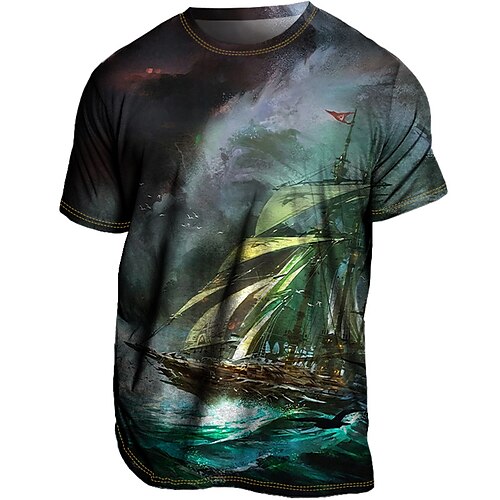 Per uomo maglietta Magliette Pop art Nave Girocollo Abbigliamento Stampa 3D Esterno Informale Manica corta Stampa Vintage Di tendenza Originale
Per uomo maglietta Magliette Pop art Nave Girocollo Abbigliamento Stampa 3D Esterno Informale Manica corta Stampa Vintage Di tendenza Originale