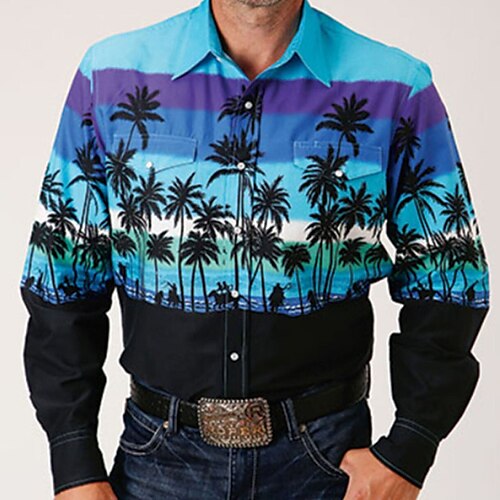 Homens Camisa Social Camisa havaiana Coqueiro Listrado Estampas Abstratas Aberto para a Lateral Azul Ao ar livre Rua Manga Longa Botão para baixo Imprimir Roupa Esportes Moda Roupa de rua Designer
Homens Camisa Social Camisa havaiana Coqueiro Listrado Estampas Abstratas Aberto para a Lateral Azul Ao ar livre Rua Manga Longa Botão para baixo Imprimir Roupa Esportes Moda Roupa de rua Designer