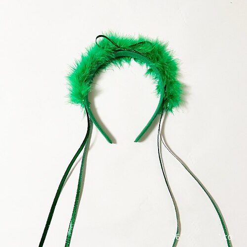 Pandebånd Kunstig Fjer St.Patrick's Day Mode Sød Stil Med Rosette Medaljon Hovedbeklædning
Pandebånd Kunstig Fjer St.Patrick's Day Mode Sød Stil Med Rosette Medaljon Hovedbeklædning
