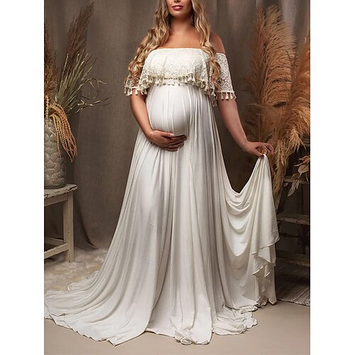 baby shower da donna abito premaman abito da servizio fotografico vestito da festa abito svasato abito maxi tinta unita manica corta nappa frangia senza schienale spalle festa bianco primavera estate
baby shower da donna abito premaman abito da servizio fotografico vestito da festa abito svasato abito maxi tinta unita manica corta nappa frangia senza schienale spalle festa bianco primavera estate