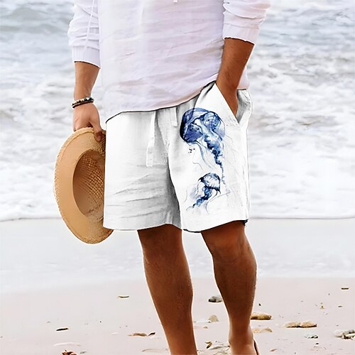 Per uomo Pantaloncini estivi Pantaloncini da spiaggia A cordoncino Vita elastica Pop art Animali Traspirante Morbido Breve Informale Giornaliero Per eventi Streetwear Hawaiano Oversize Bianco Blu
Per uomo Pantaloncini estivi Pantaloncini da spiaggia A cordoncino Vita elastica Pop art Animali Traspirante Morbido Breve Informale Giornaliero Per eventi Streetwear Hawaiano Oversize Bianco Blu