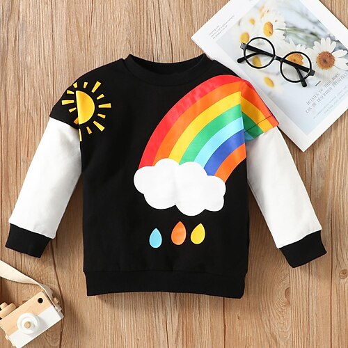 Bambino (1-4 anni) Unisex Felpa Arcobaleno Giornaliero Manica lunga Giornaliero 3-6 anni Autunno Nero Bianco Rosa
Bambino (1-4 anni) Unisex Felpa Arcobaleno Giornaliero Manica lunga Giornaliero 3-6 anni Autunno Nero Bianco Rosa