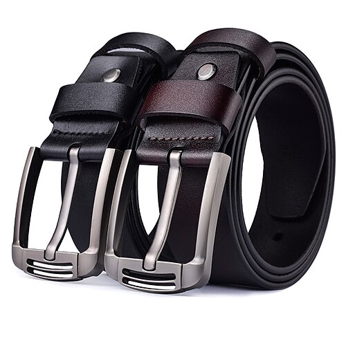 Herren Ledergürtel Klassischer Jeansgürtel Schwarz Kaffee Dermis Retro Traditionell Glatt Freizeitskleidung Ausgehen Wochenende
Herren Ledergürtel Klassischer Jeansgürtel Schwarz Kaffee Dermis Retro Traditionell Glatt Freizeitskleidung Ausgehen Wochenende