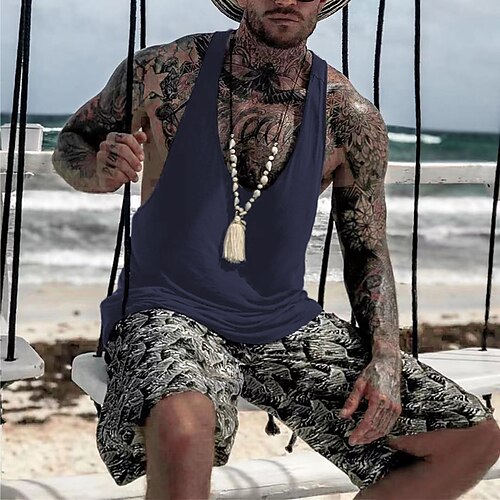 Per uomo Canotte Panciotto Maglieria intima Liscio Stondata Athleisure Da mare Senza maniche Abbigliamento Di tendenza Streetwear Classico
Per uomo Canotte Panciotto Maglieria intima Liscio Stondata Athleisure Da mare Senza maniche Abbigliamento Di tendenza Streetwear Classico