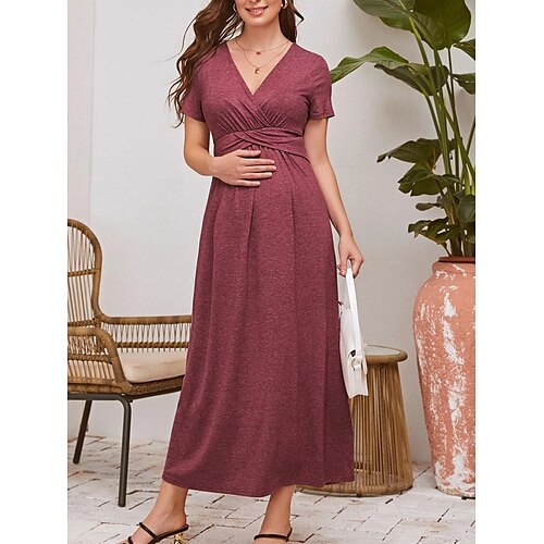 vestito dal maglione di maternità delle donne vestito dal maglione casuale vestito dal maglione di estate vestito lungo dal maglione di colore solido maxi vestito dal maglione manica corta con scollo
vestito dal maglione di maternità delle donne vestito dal maglione casuale vestito dal maglione di estate vestito lungo dal maglione di colore solido maxi vestito dal maglione manica corta con scollo