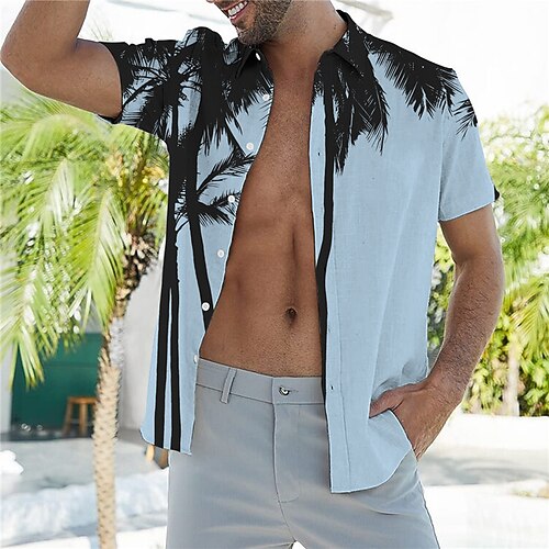 Homens Camisa Social Camisa havaiana Coqueiro Estampas Abstratas Aberto para a Lateral Preto Branco Vinho Azul Marinha Azul Céu Ao ar livre Rua Manga Curta Botão para baixo Imprimir Roupa Esportes
Homens Camisa Social Camisa havaiana Coqueiro Estampas Abstratas Aberto para a Lateral Preto Branco Vinho Azul Marinha Azul Céu Ao ar livre Rua Manga Curta Botão para baixo Imprimir Roupa Esportes