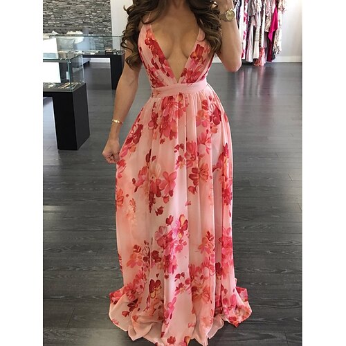 Per donna Vestito da festa Vestito svasato Prendisole Abito lungo Abito lungo Giallo Rosa Rosso Senza maniche Floreale Increspato Estate Primavera Con bretelline Festa Da mare Vestito estivo Abito
Per donna Vestito da festa Vestito svasato Prendisole Abito lungo Abito lungo Giallo Rosa Rosso Senza maniche Floreale Increspato Estate Primavera Con bretelline Festa Da mare Vestito estivo Abito