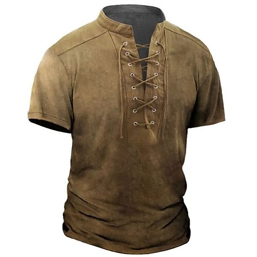 Per uomo Camicia Henley Magliette Liscio Henley Giornaliero Sport Manica corta Lacci Abbigliamento Di tendenza Informale Comoda
Per uomo Camicia Henley Magliette Liscio Henley Giornaliero Sport Manica corta Lacci Abbigliamento Di tendenza Informale Comoda