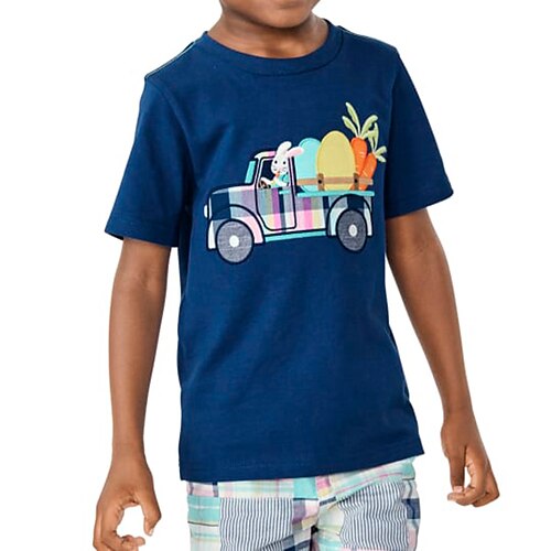 Børn Drenge T-shirt T-shirt Tegneserie Kortærmet Crewneck Børne Top Afslappet Mode Daglig Sommer Navyblå 2-12 år
Børn Drenge T-shirt T-shirt Tegneserie Kortærmet Crewneck Børne Top Afslappet Mode Daglig Sommer Navyblå 2-12 år