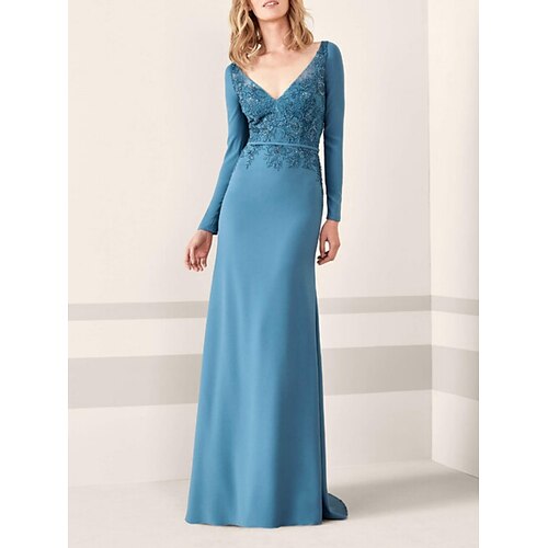 A tubino Abito da cerimonia per signora Formale Festa Elegante A V Strascico a terra Di pizzo Tessuto elasticizzato Manica lunga con Lustrini 2023
A tubino Abito da cerimonia per signora Formale Festa Elegante A V Strascico a terra Di pizzo Tessuto elasticizzato Manica lunga con Lustrini 2023