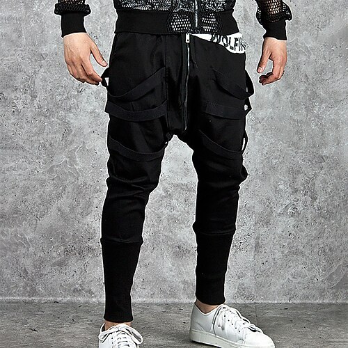 Herre Joggingbukser Jogger Bukser Harembukser Casual bukser Snørelukning Elastisk Talje Ensfarvet Sport Fuld længde Daglig Sport Streetwear Aktiv Gade Løstsiddende Sort Mikroelastisk
Herre Joggingbukser Jogger Bukser Harembukser Casual bukser Snørelukning Elastisk Talje Ensfarvet Sport Fuld længde Daglig Sport Streetwear Aktiv Gade Løstsiddende Sort Mikroelastisk
