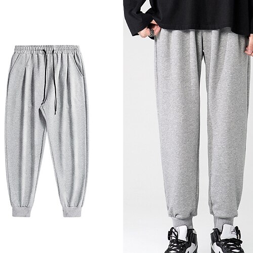 Per uomo Pantaloni della tuta Pareggiatore Pantaloni Pantaloni casual Tasche A cordoncino Vita elastica Liscio Comfort Traspirante Sportivo Giornaliero Per eventi Streetwear Moda Nero Grigio chiaro
Per uomo Pantaloni della tuta Pareggiatore Pantaloni Pantaloni casual Tasche A cordoncino Vita elastica Liscio Comfort Traspirante Sportivo Giornaliero Per eventi Streetwear Moda Nero Grigio chiaro