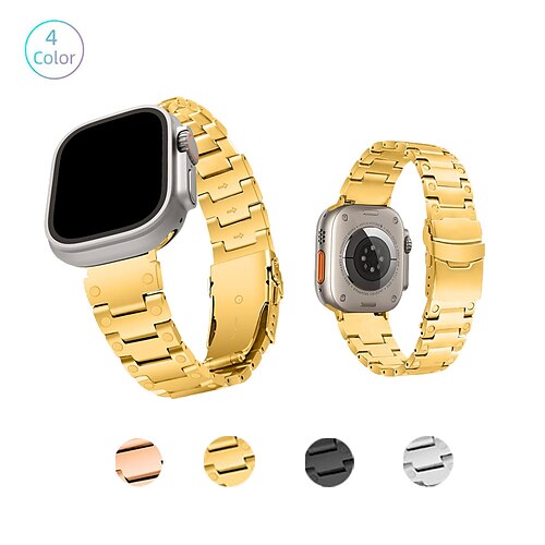 Pulseira de Corrente Compatível com Pulseira Apple Watch 38mm 40mm 41mm 42mm 44mm 45mm 49mm Feminino Masculino com ferramenta de remoção Aço Inoxidável pulseira de substituição para Série iwatch
Pulseira de Corrente Compatível com Pulseira Apple Watch 38mm 40mm 41mm 42mm 44mm 45mm 49mm Feminino Masculino com ferramenta de remoção Aço Inoxidável pulseira de substituição para Série iwatch