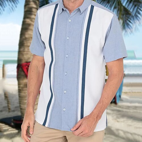 Per uomo Camicia hawaiana Camicia da bowling Camicia con bottoni Camicia estiva Maglietta informale Uva Blu Manica corta Color Block Collo ripiegabile Strada Da mare Bottone giù Abbigliamento Di
Per uomo Camicia hawaiana Camicia da bowling Camicia con bottoni Camicia estiva Maglietta informale Uva Blu Manica corta Color Block Collo ripiegabile Strada Da mare Bottone giù Abbigliamento Di
