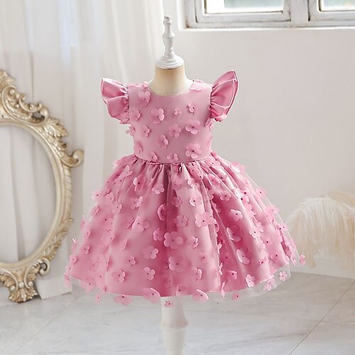 Bambino Da ragazza Vestito da festa Tinta unica Vestito da festa Vestito Occasioni speciali Girocollo Manica corta Da principessa Vestito 3-10 anni Primavera Rosa
Bambino Da ragazza Vestito da festa Tinta unica Vestito da festa Vestito Occasioni speciali Girocollo Manica corta Da principessa Vestito 3-10 anni Primavera Rosa