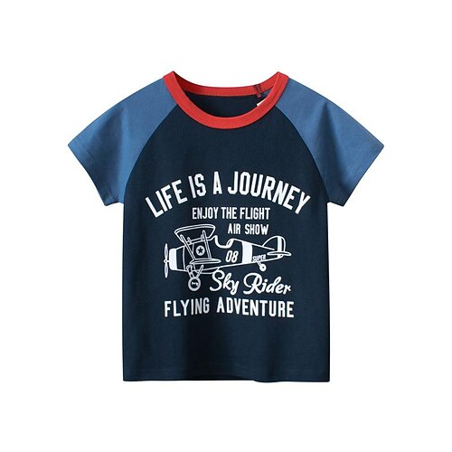 Bambino Da ragazzo maglietta Tee Cartoni animati Alfabetico Manica corta Girocollo Top bambini Informale Di tendenza Giornaliero Estate Blu 2-8 anni
Bambino Da ragazzo maglietta Tee Cartoni animati Alfabetico Manica corta Girocollo Top bambini Informale Di tendenza Giornaliero Estate Blu 2-8 anni