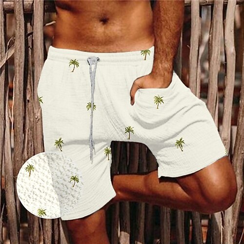 Herre Sommer shorts Strandshorts Casual shorts Seersucker Shorts Hængende Shorts Lomme Snørelukning Elastisk Talje Kokos palme Grafiske tryk Komfort Åndbart Korte Afslappet Daglig Ferie
Herre Sommer shorts Strandshorts Casual shorts Seersucker Shorts Hængende Shorts Lomme Snørelukning Elastisk Talje Kokos palme Grafiske tryk Komfort Åndbart Korte Afslappet Daglig Ferie