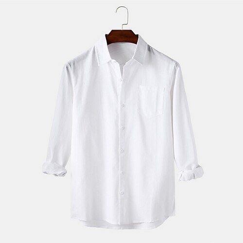 Per uomo Camicia con bottoni Camicia estiva Maglietta informale Nero Bianco Blu Grigio scuro Grigio Manica lunga Liscio Collo ripiegabile Strada Da mare Bottone giù Abbigliamento Di tendenza Comodo
Per uomo Camicia con bottoni Camicia estiva Maglietta informale Nero Bianco Blu Grigio scuro Grigio Manica lunga Liscio Collo ripiegabile Strada Da mare Bottone giù Abbigliamento Di tendenza Comodo