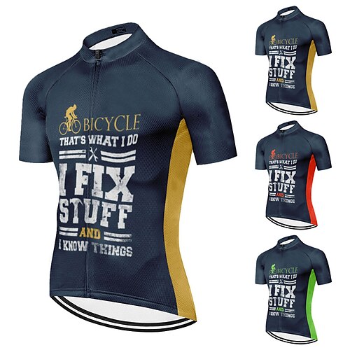 21Grams Herre Cykeltrøje Kortærmet Cykel T-shirt Toppe med 3 baglommer Bjerg Cykling Vej Cykling Åndbart Svedtransporende Hurtigtørrende Refleksbånd Gul Rød Grøn Polyester Sport Tøj
21Grams Herre Cykeltrøje Kortærmet Cykel T-shirt Toppe med 3 baglommer Bjerg Cykling Vej Cykling Åndbart Svedtransporende Hurtigtørrende Refleksbånd Gul Rød Grøn Polyester Sport Tøj