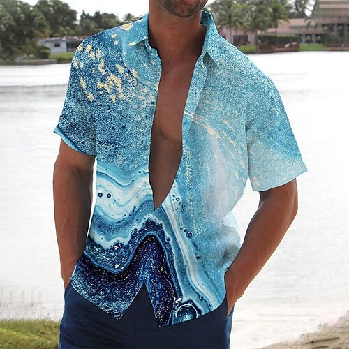 Homens Camisa Social Camisa havaiana Tubarão Coqueiro Estampas Abstratas Praia Aberto para a Lateral Verde Azulado Azul Real Azul Azul Céu Azul Claro Rua Casual Manga Curta Botão para baixo Imprimir
Homens Camisa Social Camisa havaiana Tubarão Coqueiro Estampas Abstratas Praia Aberto para a Lateral Verde Azulado Azul Real Azul Azul Céu Azul Claro Rua Casual Manga Curta Botão para baixo Imprimir