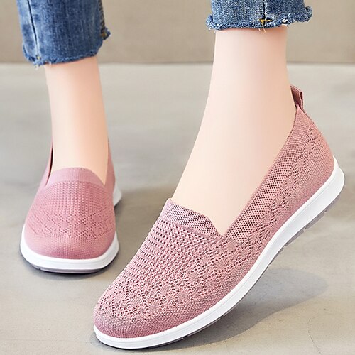 Dame Slip-Ons Loafers Komfort Sko utendørs Arbeid Daglig Flat hæl Rund Tå Fritid minimalisme PVC Tøfler Helfarge Svart Rosa Lilla
Dame Slip-Ons Loafers Komfort Sko utendørs Arbeid Daglig Flat hæl Rund Tå Fritid minimalisme PVC Tøfler Helfarge Svart Rosa Lilla